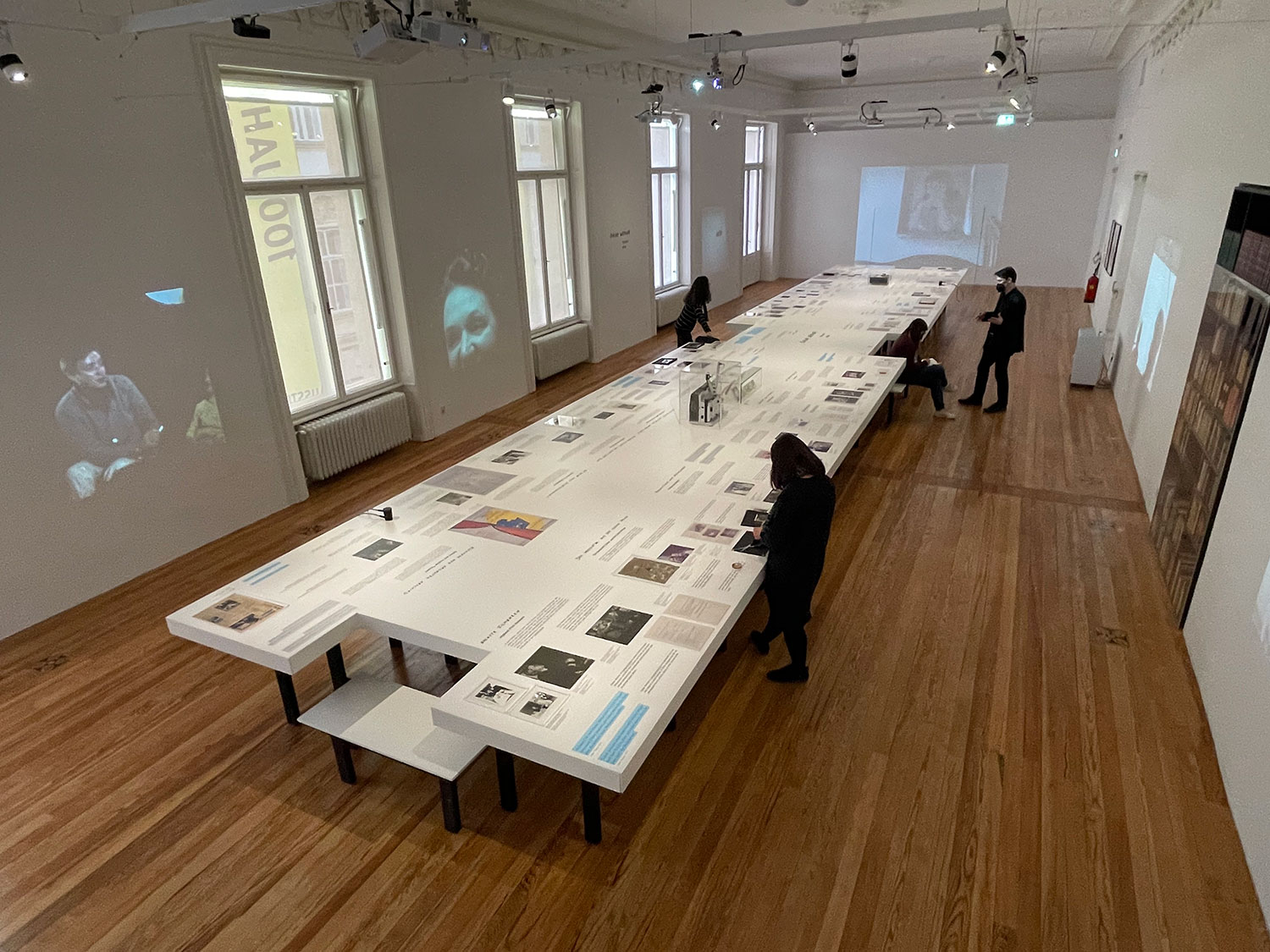 Oskar Werner Ausstellungsansicht (2)