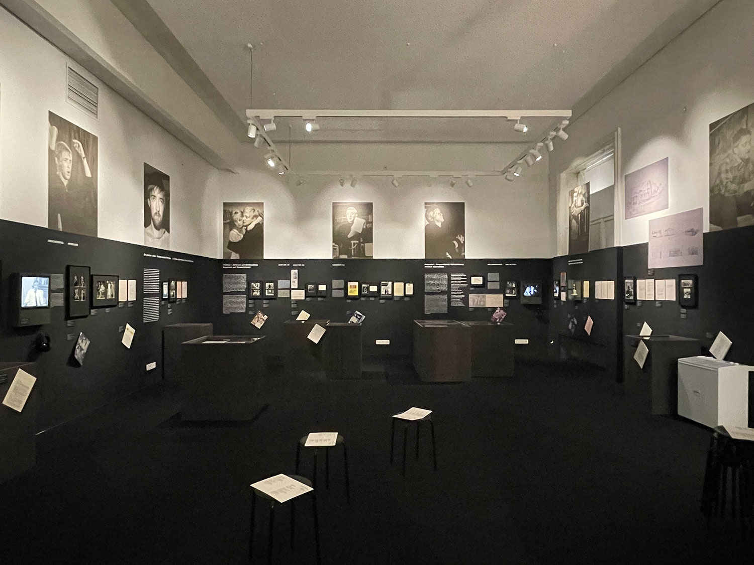 Oskar Werner Ausstellungsansicht (2)